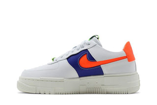 Nike Air Force 1 Pixel 'White Concord Crimson'