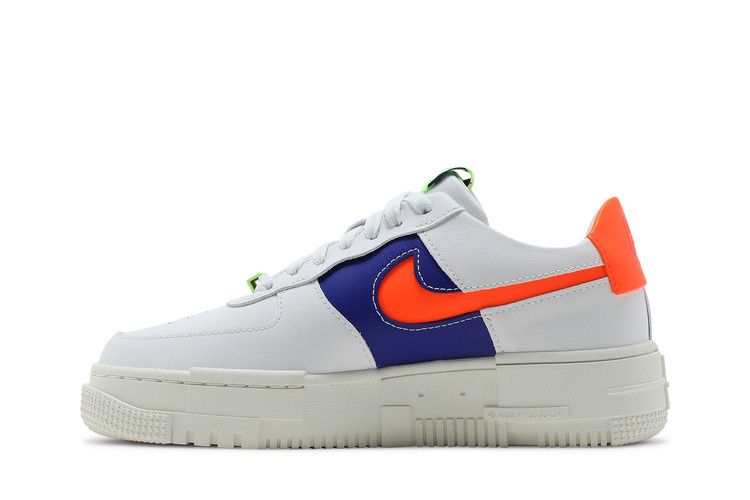 Nike Air Force 1 Pixel 'White Concord Crimson'