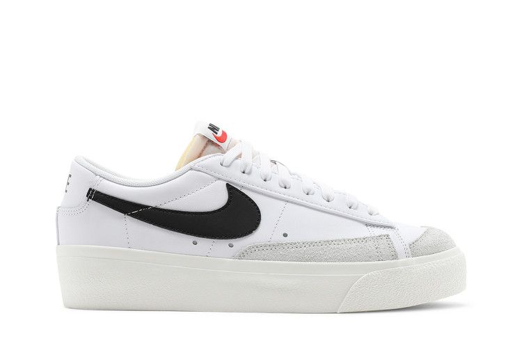 Nike Blazer Low Platform 'White Black'