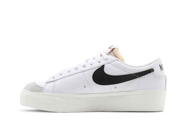 Nike Blazer Low Platform 'White Black'