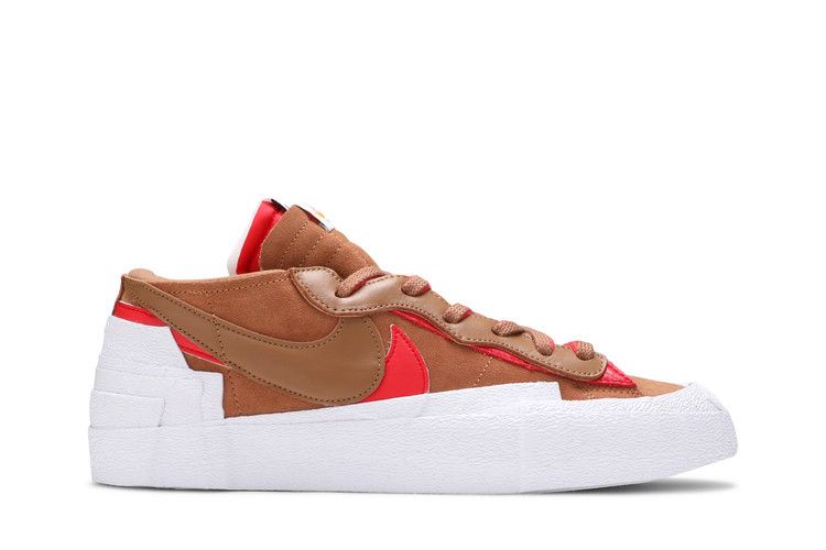 sacai x Nike Blazer Low 'British Tan'