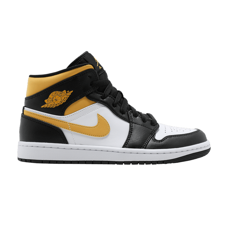 Air Jordan 1 Mid 'Black University Gold'