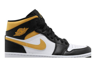 Air Jordan 1 Mid 'Black University Gold'