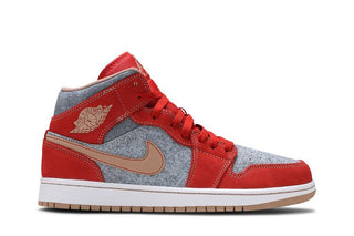 Air Jordan 1 Mid 'Denim Red'