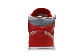 Air Jordan 1 Mid 'Denim Red'