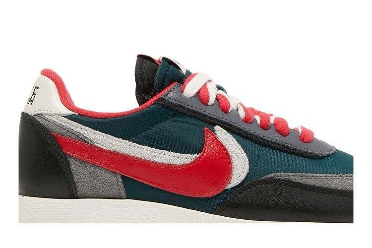 sacai x Undercover x Nike LDWaffle 'Midnight Spruce University Red'