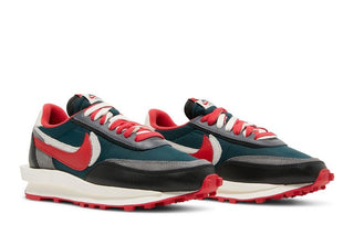 sacai x Undercover x Nike LDWaffle 'Midnight Spruce University Red'