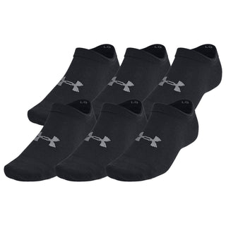 Under Armour Essential 6 Pack No Show Socks