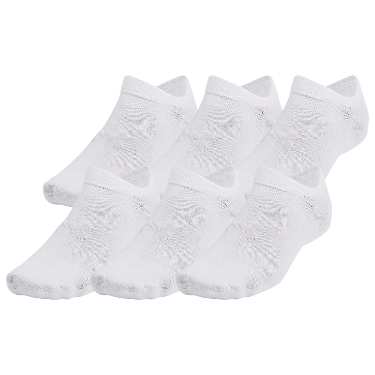 Under Armour Essential 6 Pack No Show Socks