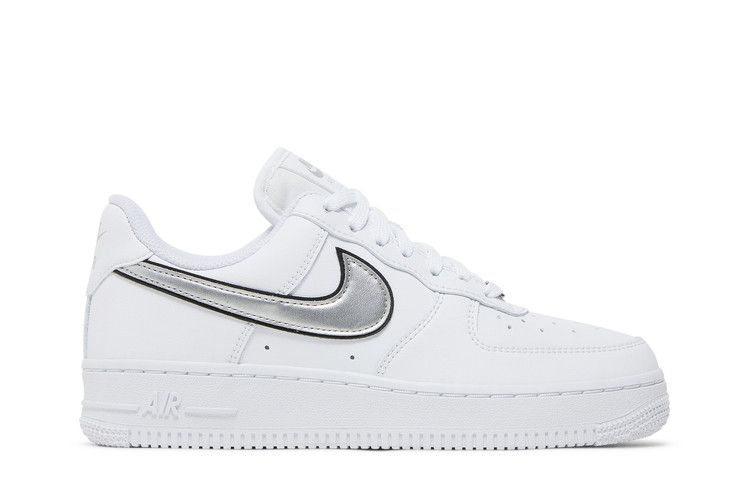 Nike Air Force 1 '07 Essential 'White Metallic Silver'