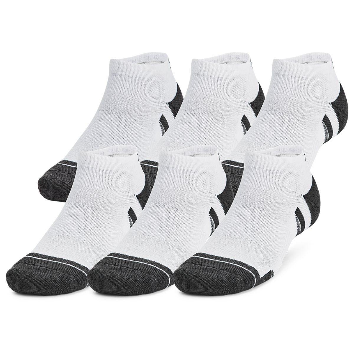 Under Armour Perf Tech 6 Pack Low Socks