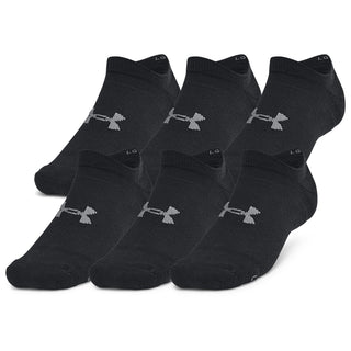 Under Armour Essential Cushion 6 Pack No Show Socks