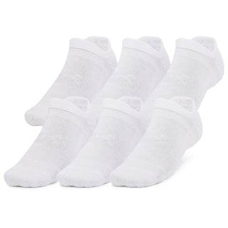 Under Armour Essential Cushion 6 Pack No Show Socks