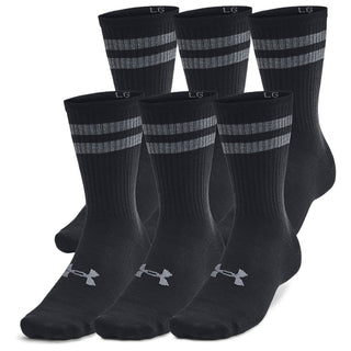 Under Armour Essential 6 Pack Crew Socks