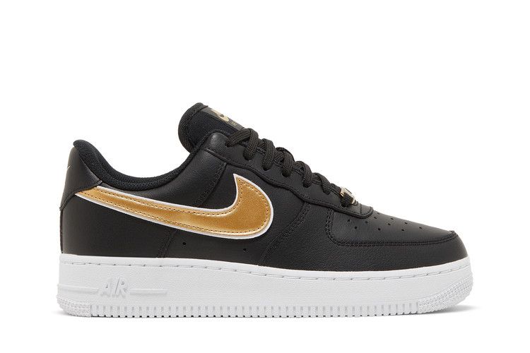 Nike Air Force 1 '07 Essential 'Black Metallic Gold'