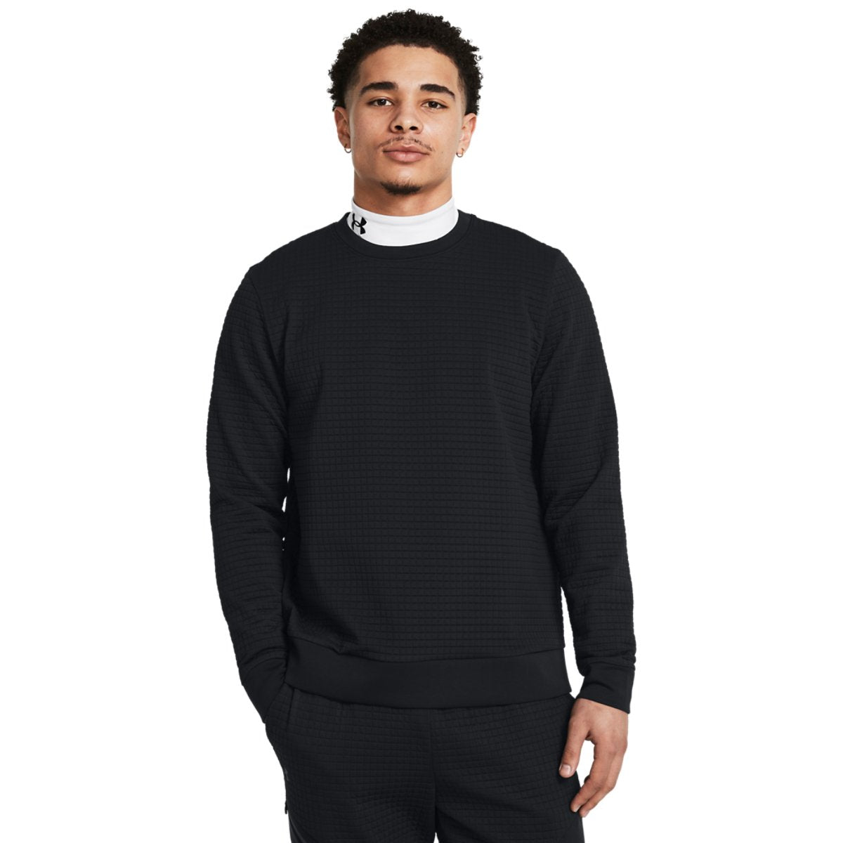 Under Armour Unstoppable Fleece Grid Crew