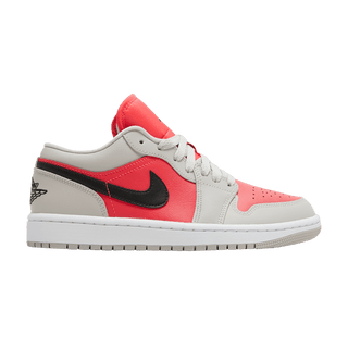 Air Jordan 1 Low 'Light Iron Ore Siren Red'