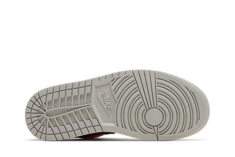 Air Jordan 1 Low 'Light Iron Ore Siren Red'