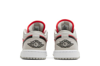 Air Jordan 1 Low 'Light Iron Ore Siren Red'