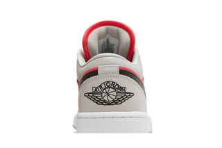 Air Jordan 1 Low 'Light Iron Ore Siren Red'