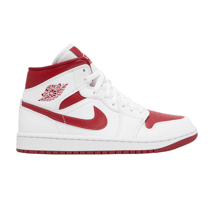Air Jordan 1 Mid 'White Pomegranate'