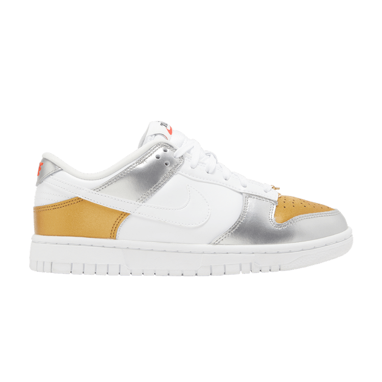 Nike Dunk Low SE 'Silver Gold Metallic'