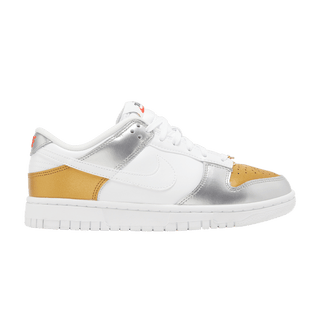 Nike Dunk Low SE 'Silver Gold Metallic'