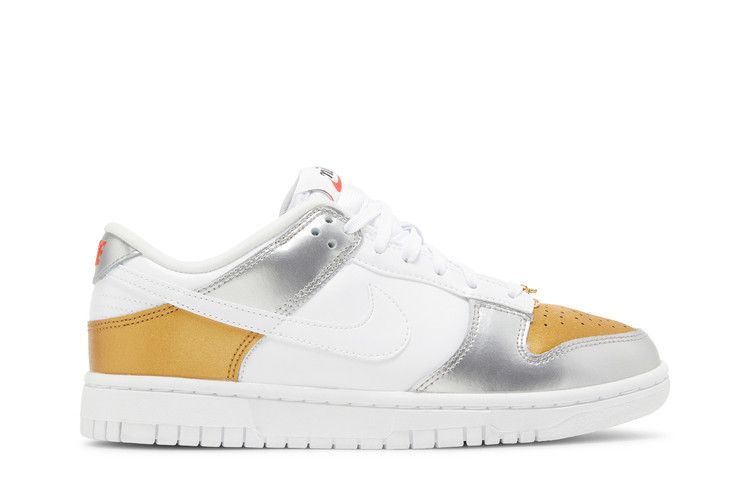 Nike Dunk Low SE 'Silver Gold Metallic'