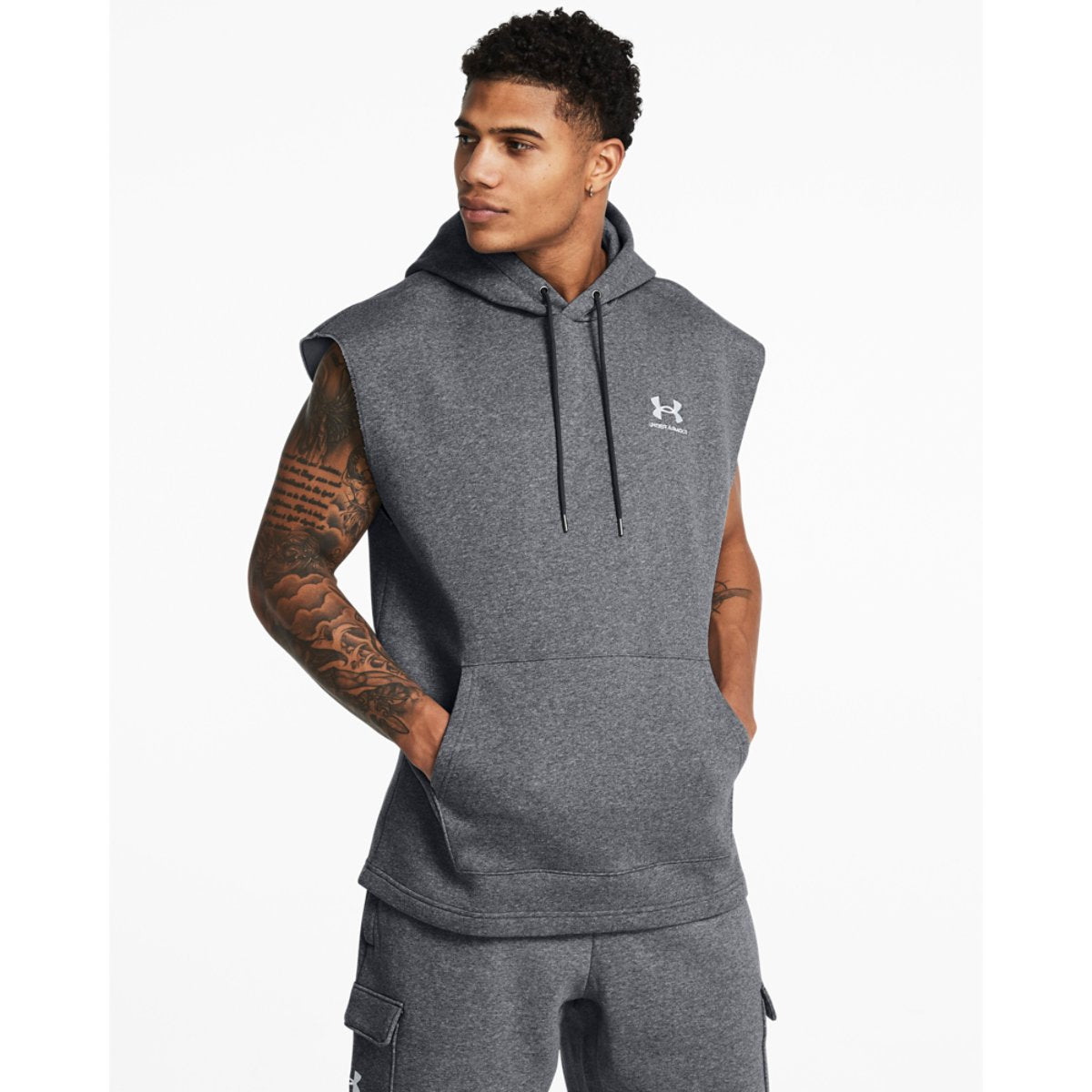 Under Armour Icon Fleece Sleeveless Hoodie