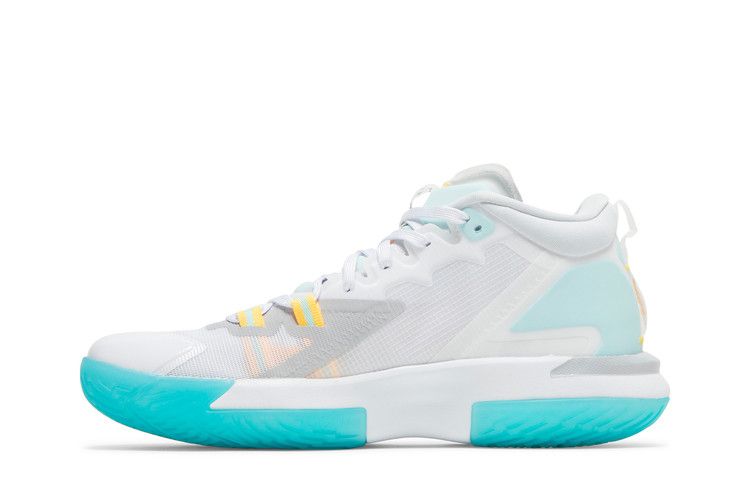 Air Jordan Zion 1 'White Dynamic Turquoise'