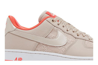 Nike Air Force 1 '07 'Fossil Stone Laser Crimson'