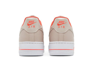Nike Air Force 1 '07 'Fossil Stone Laser Crimson'