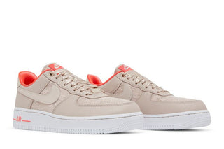 Nike Air Force 1 '07 'Fossil Stone Laser Crimson'
