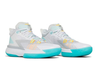 Air Jordan Zion 1 PF 'White Dynamic Turquoise'