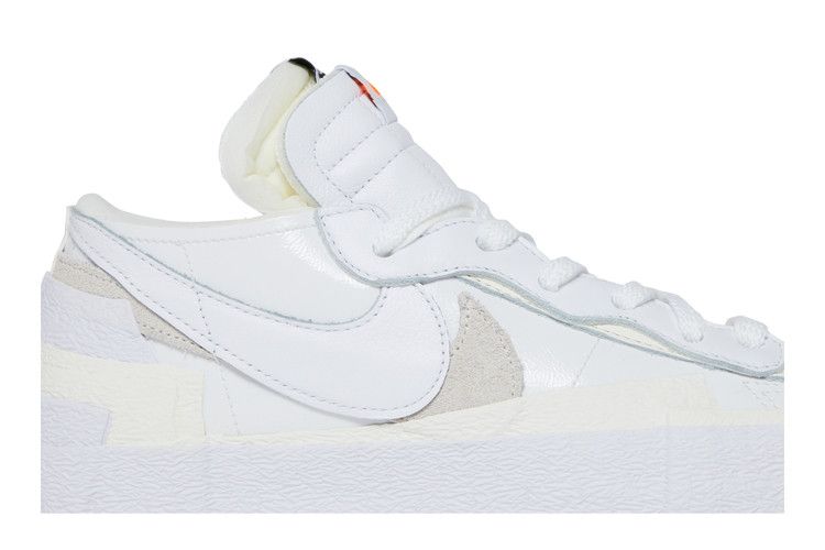 sacai x Nike Blazer Low 'White Patent'