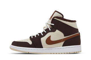 Air Jordan 1 Mid SE 'Cream Dark Chocolate'