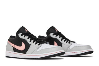 Air Jordan 1 Low 'Grey Fog Bleached Coral'