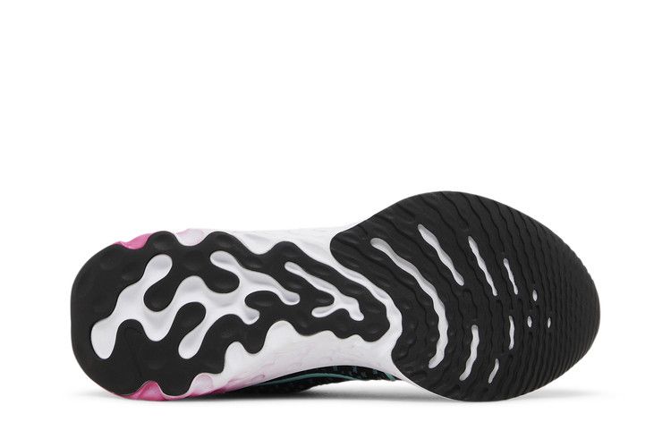 Nike React Infinity Run Flyknit 3 'Black Pink Prime Dynamic Turquoise'