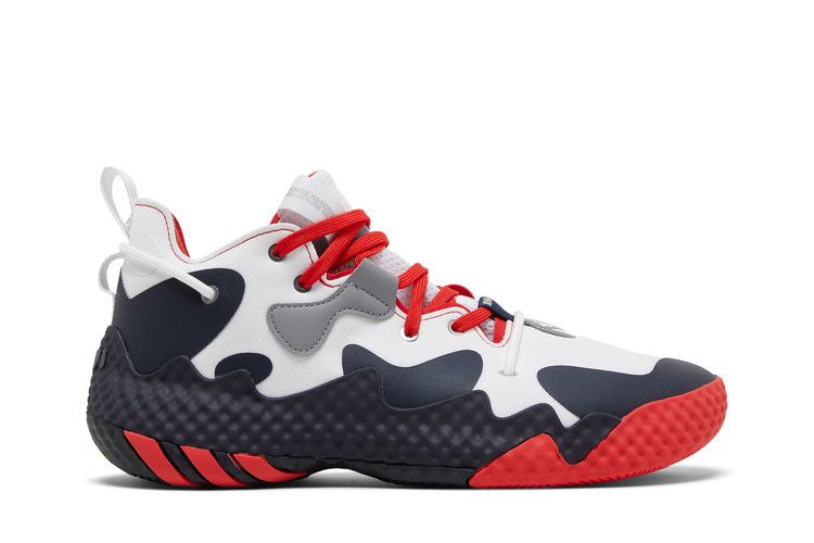 adidas Harden Vol. 6 'White Vivid Red Legend Ink'