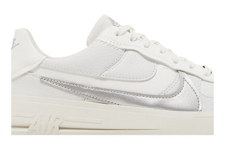Nike Air Force 1 PLT.AF.ORM 'White Metallic Silver'