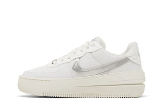 Nike Air Force 1 PLT.AF.ORM 'White Metallic Silver'