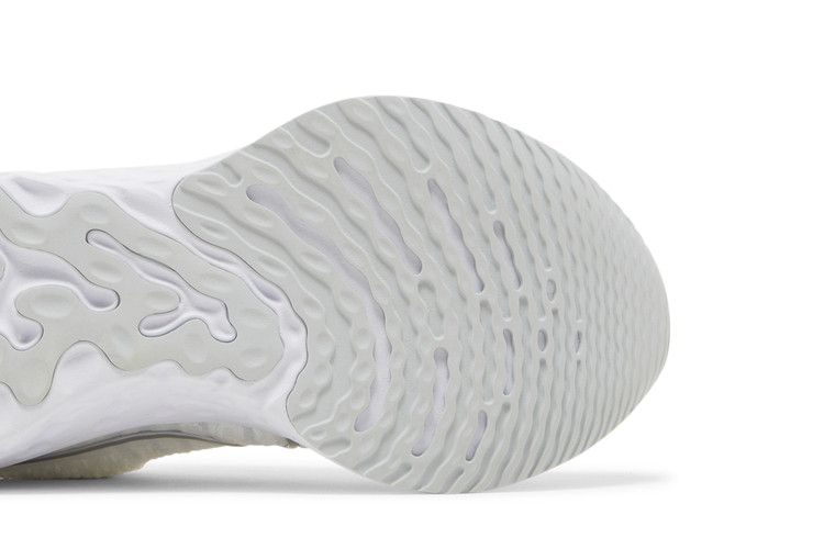 Nike React Infinity Run Flyknit 3 'White Metallic Silver'