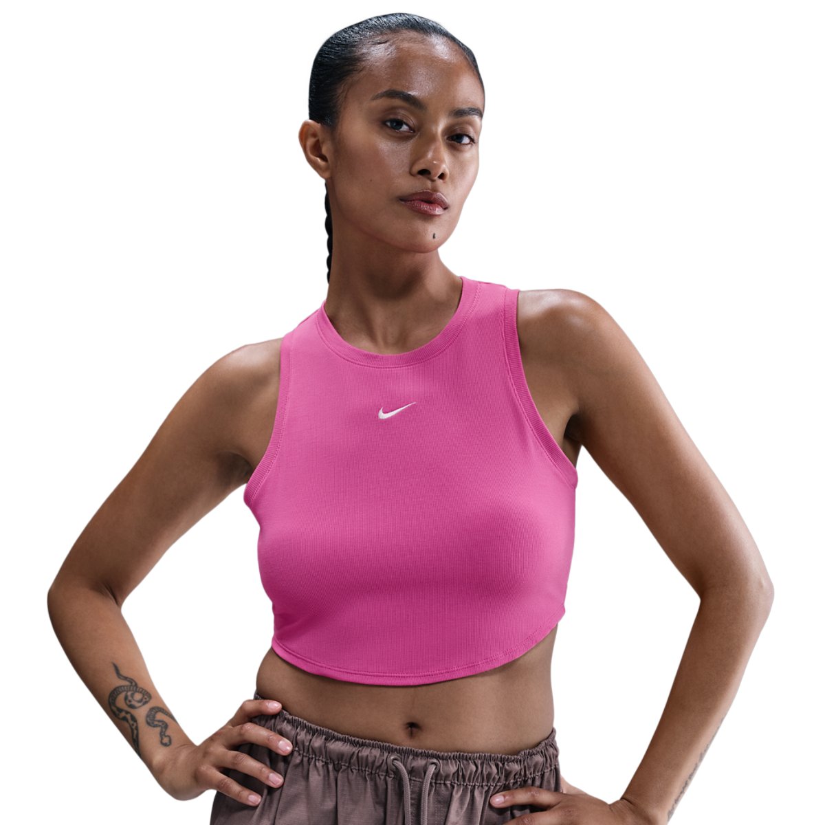 Nike Essential Rib Crop Tank