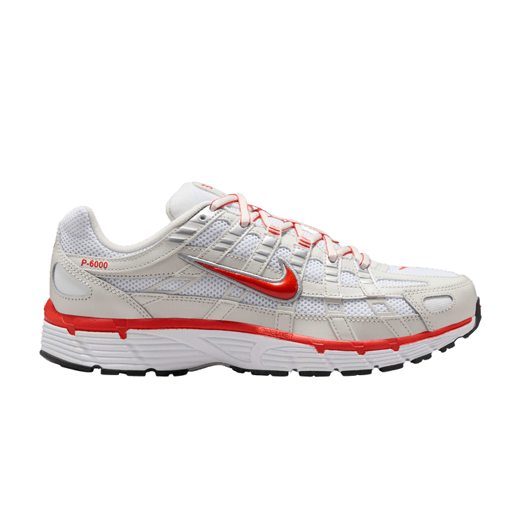 Nike P-6000 'Platinum Tint Picante Red'