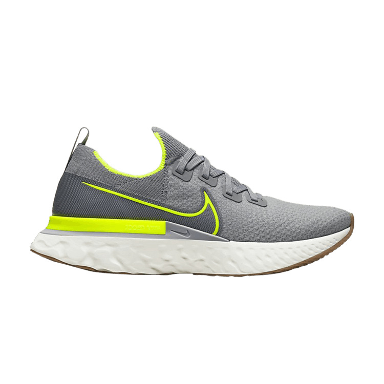 Nike React Infinity Run Flyknit 'Particle Grey Volt'