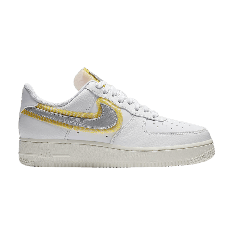 Nike Air Force 1 '07 LX 'White Metallic Silver Gold'