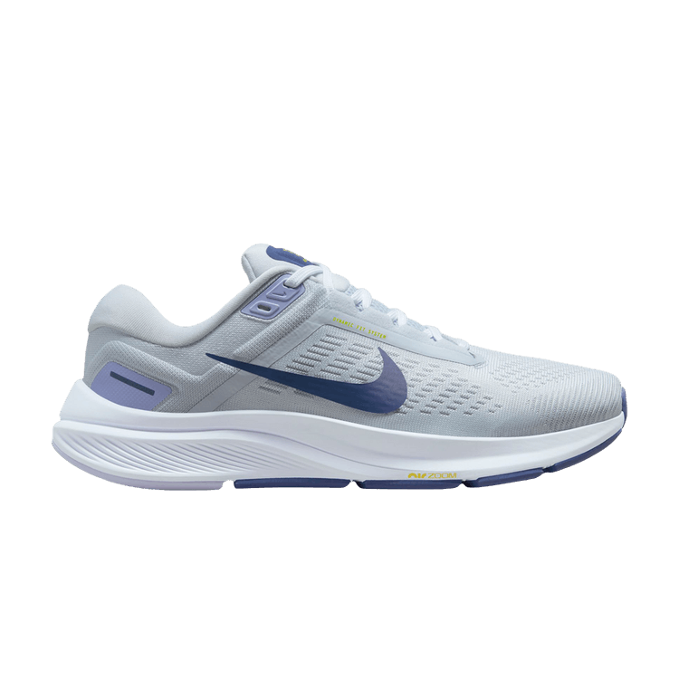 Nike Air Zoom Structure 24 'Pure PlatinumWhite Diffuse Blue'