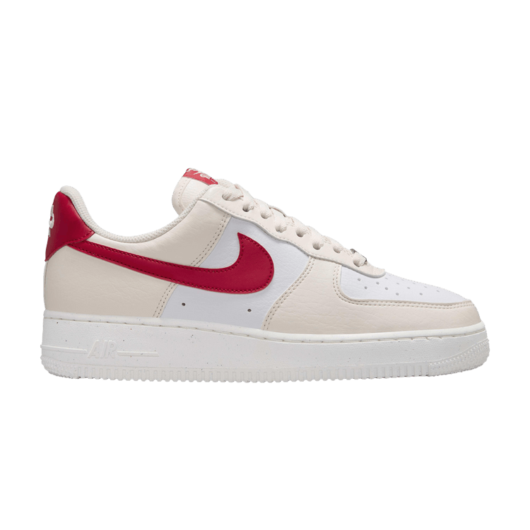 Nike Air Force 1 '07 Next Nature 'Pale Ivory University Red'