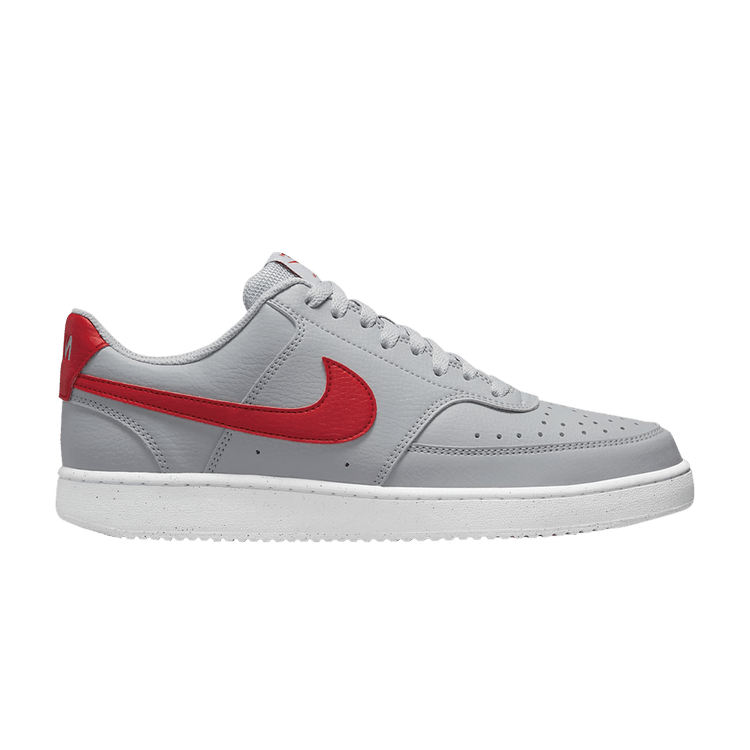 Nike Court Vision Low Next Nature 'Wolf Grey University Red'