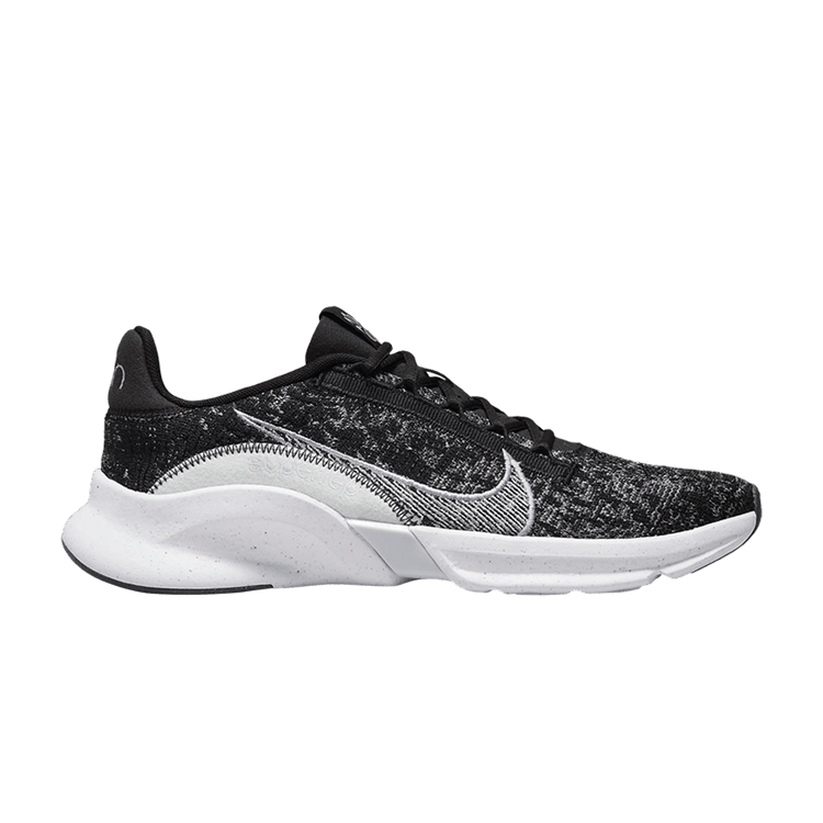 Nike SuperRep Go 3 Flyknit Next Nature 'Black White'